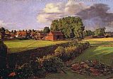 John Constable Canvas Paintings - Golding Constable's Flower Garden